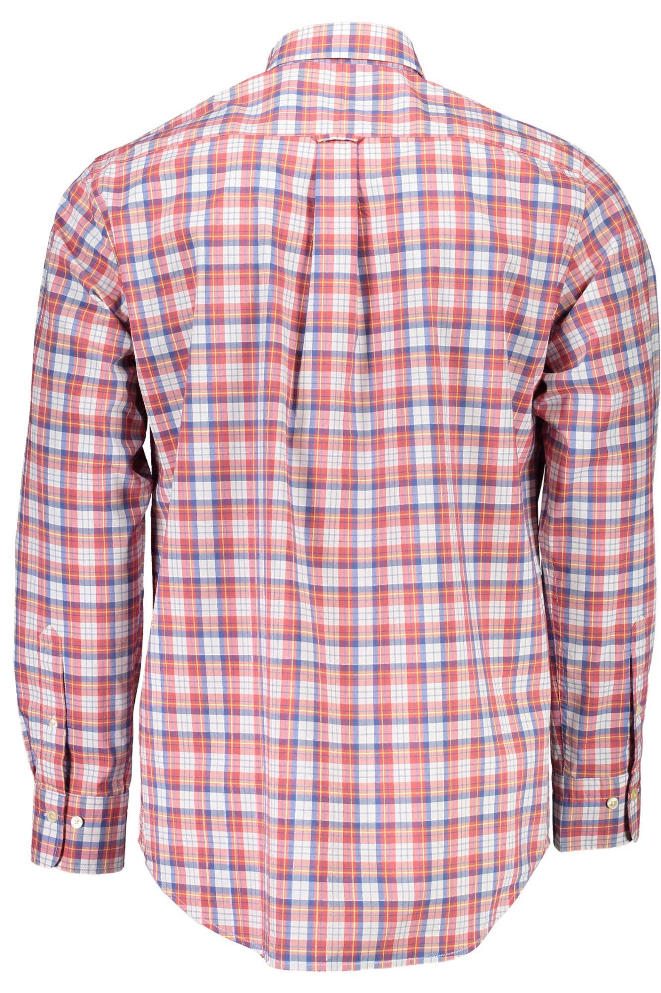 Red Cotton Men Shirt
