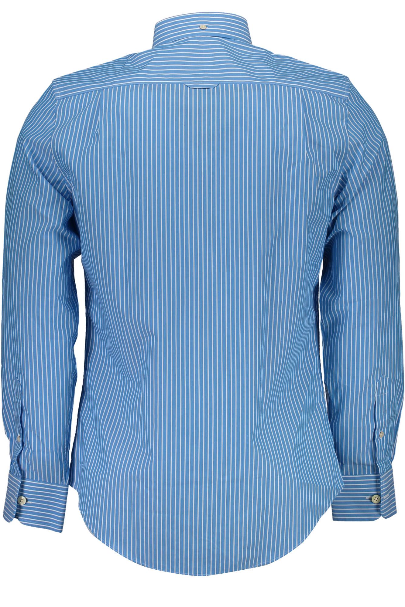Light Blue Cotton Men Shirt