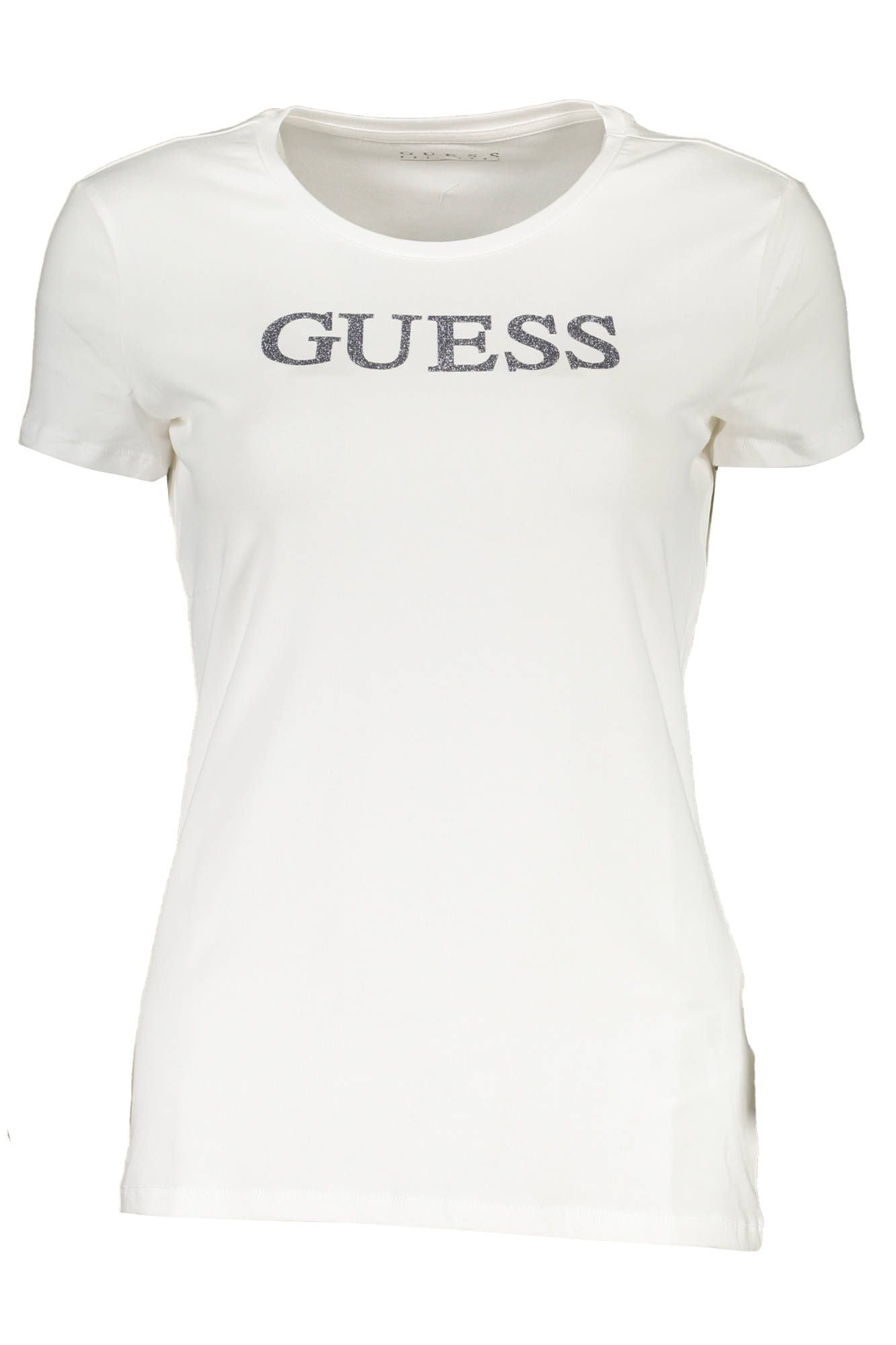 White Cotton Women T-Shirt