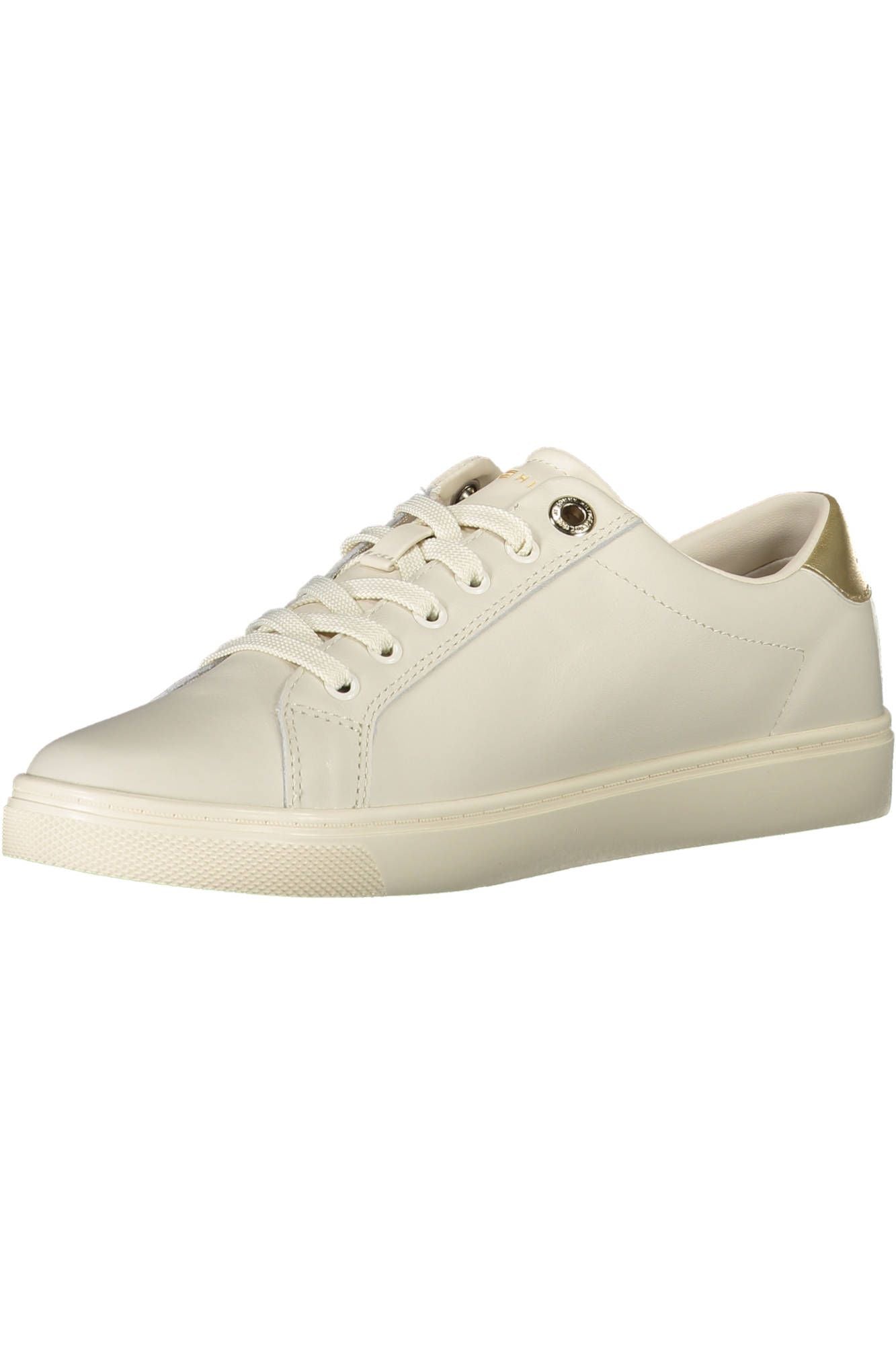 Beige Polyester Women Sneaker