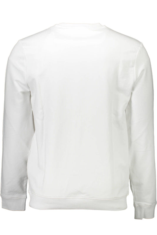 White Cotton Men Sweater