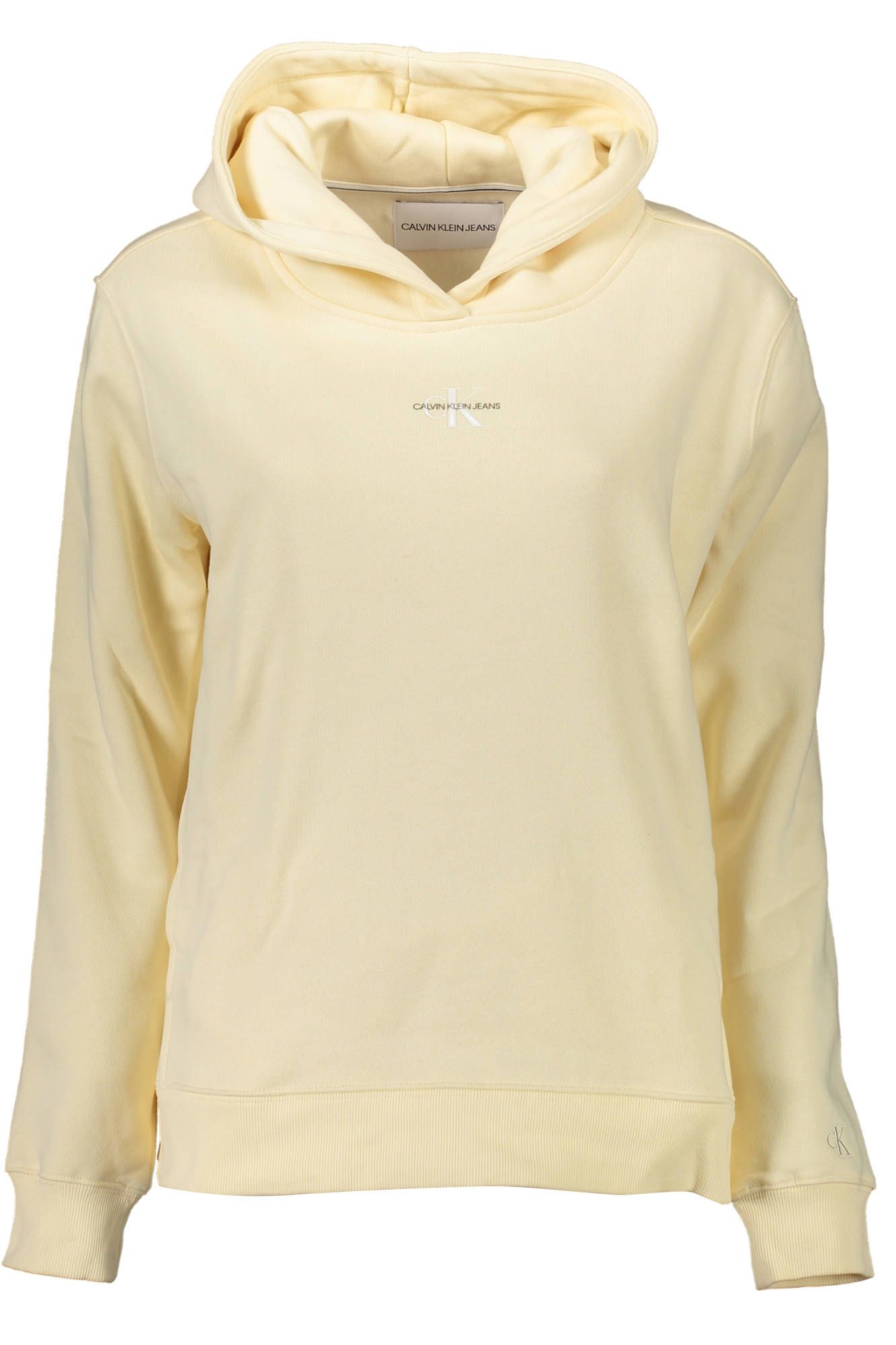 Yellow Organic Cotton Women Sweater