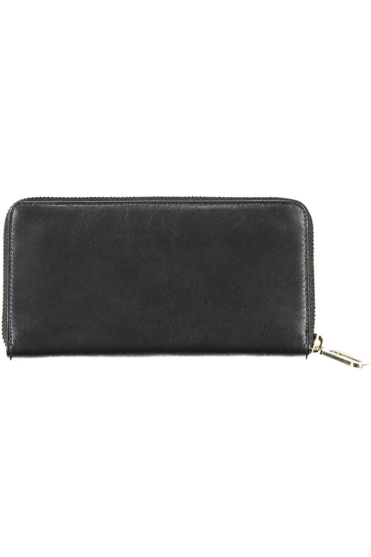 Black Leather Women Wallet