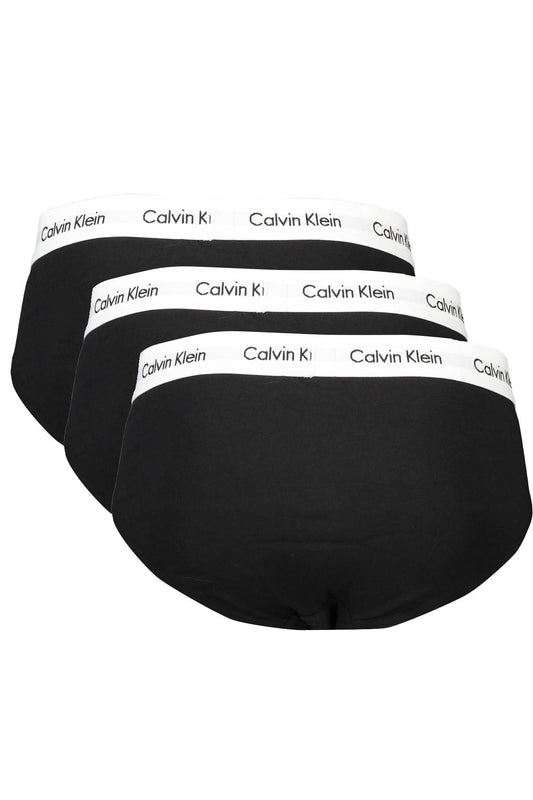 Black Cotton Men Brief