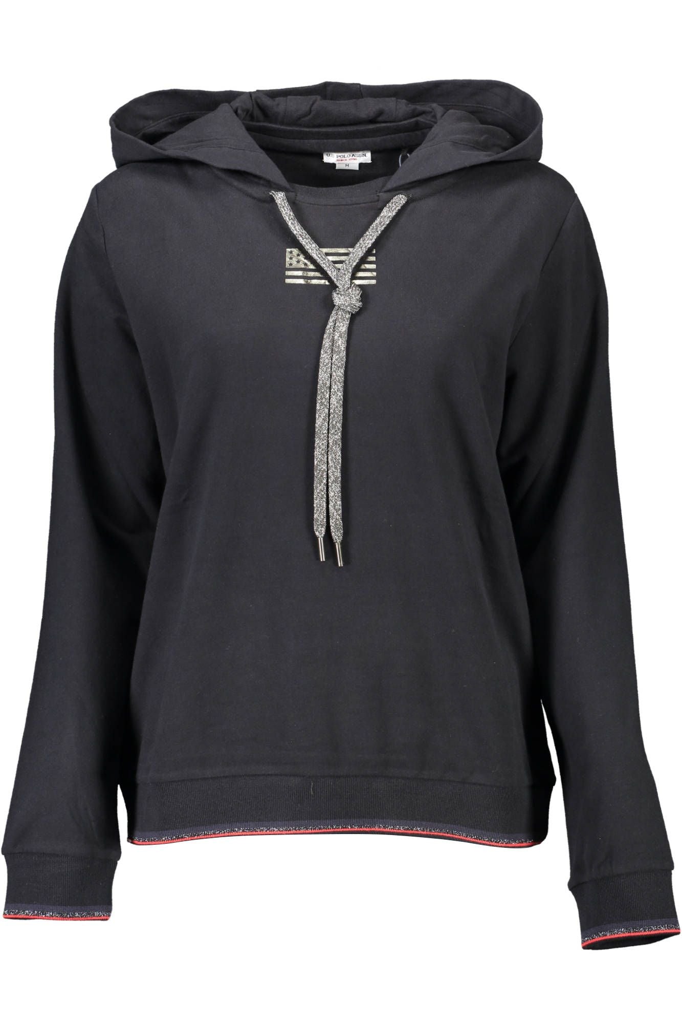Black Cotton Women Sweater