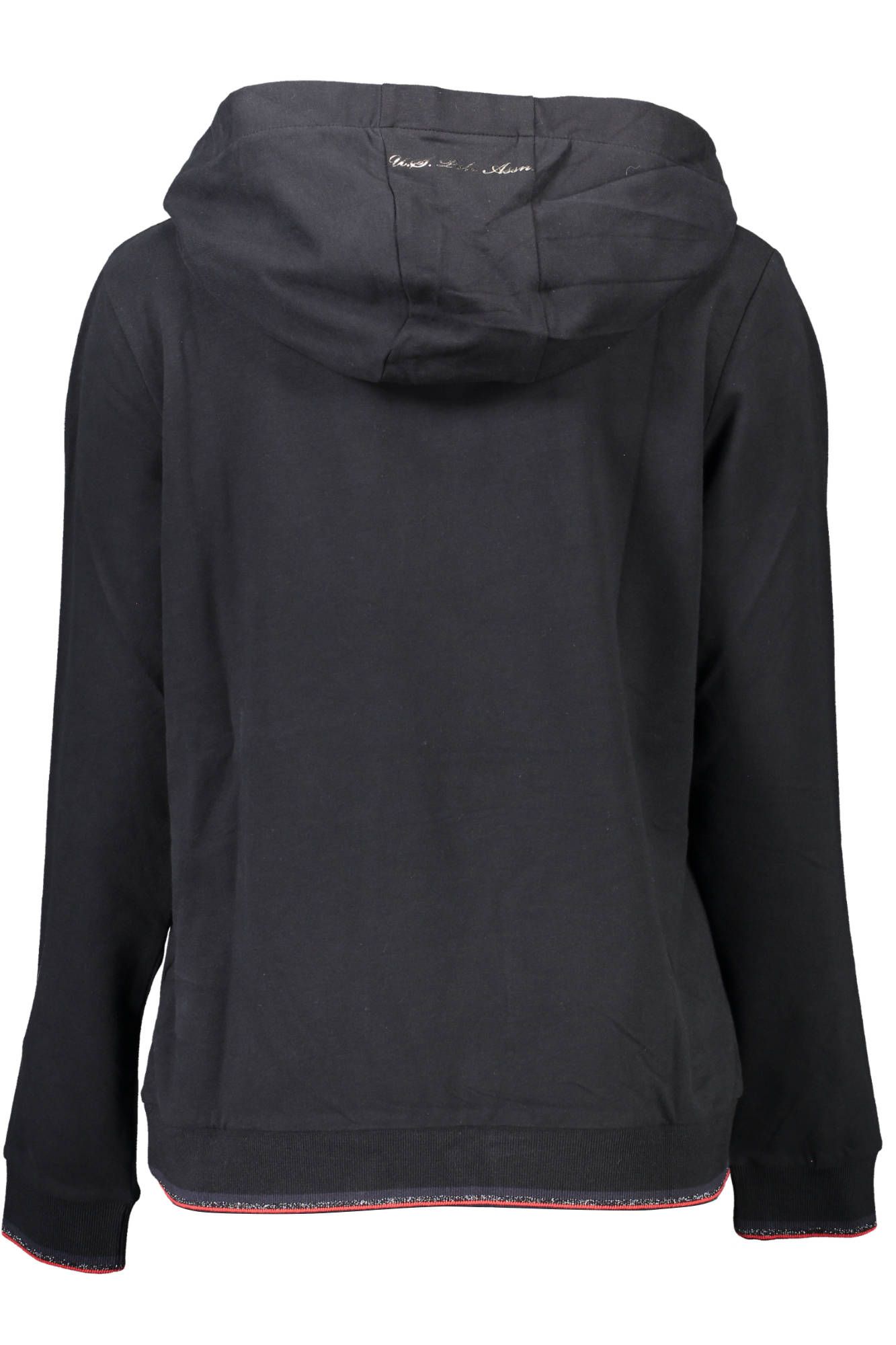 Black Cotton Women Sweater