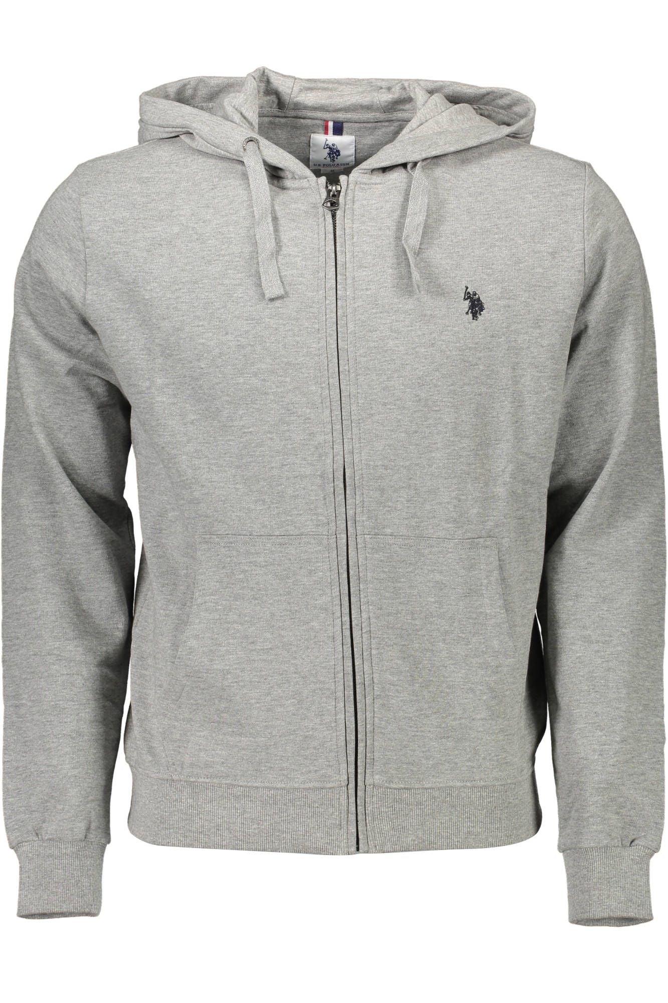 Gray Cotton Men Sweater