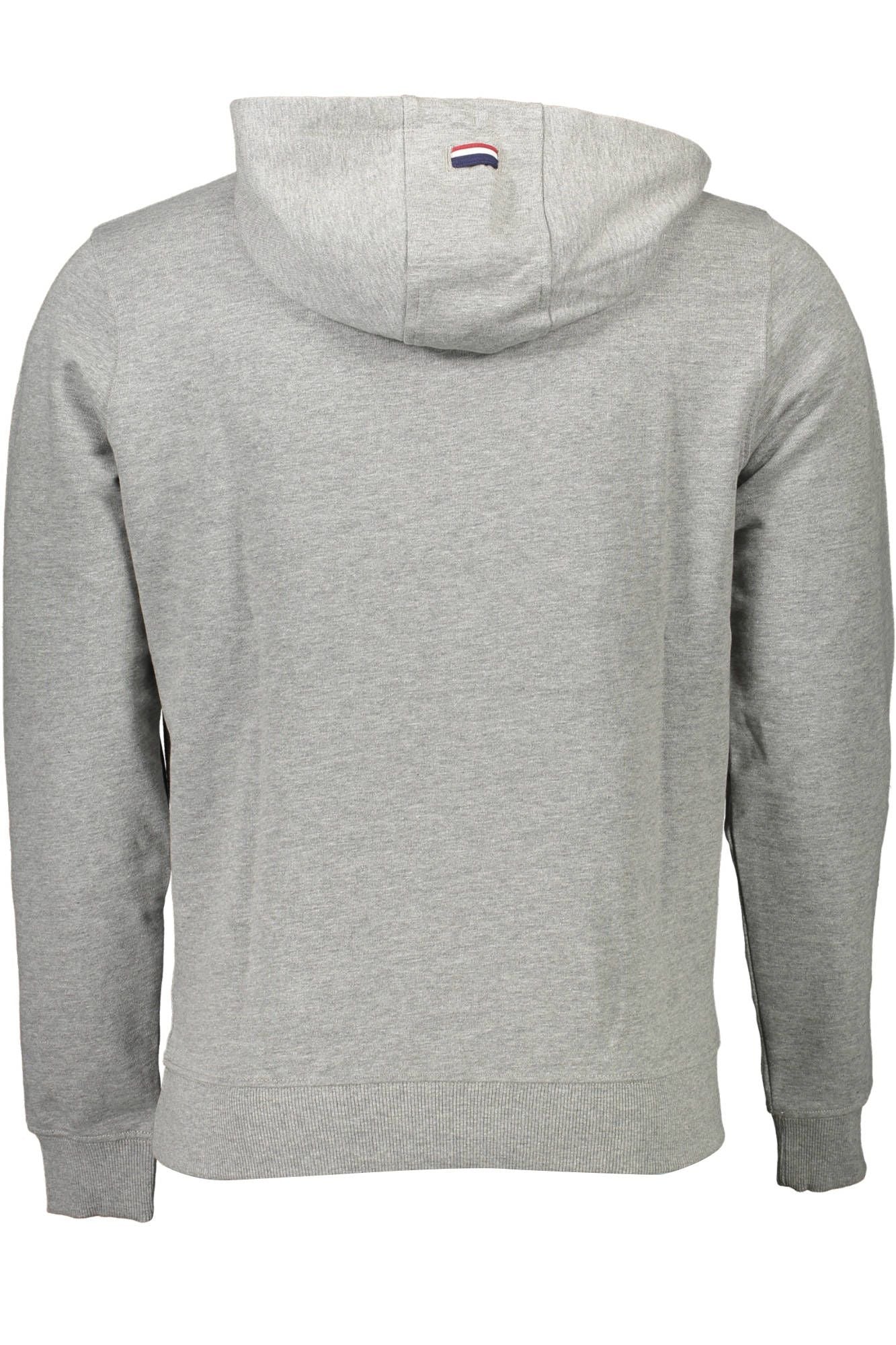 Gray Cotton Men Sweater
