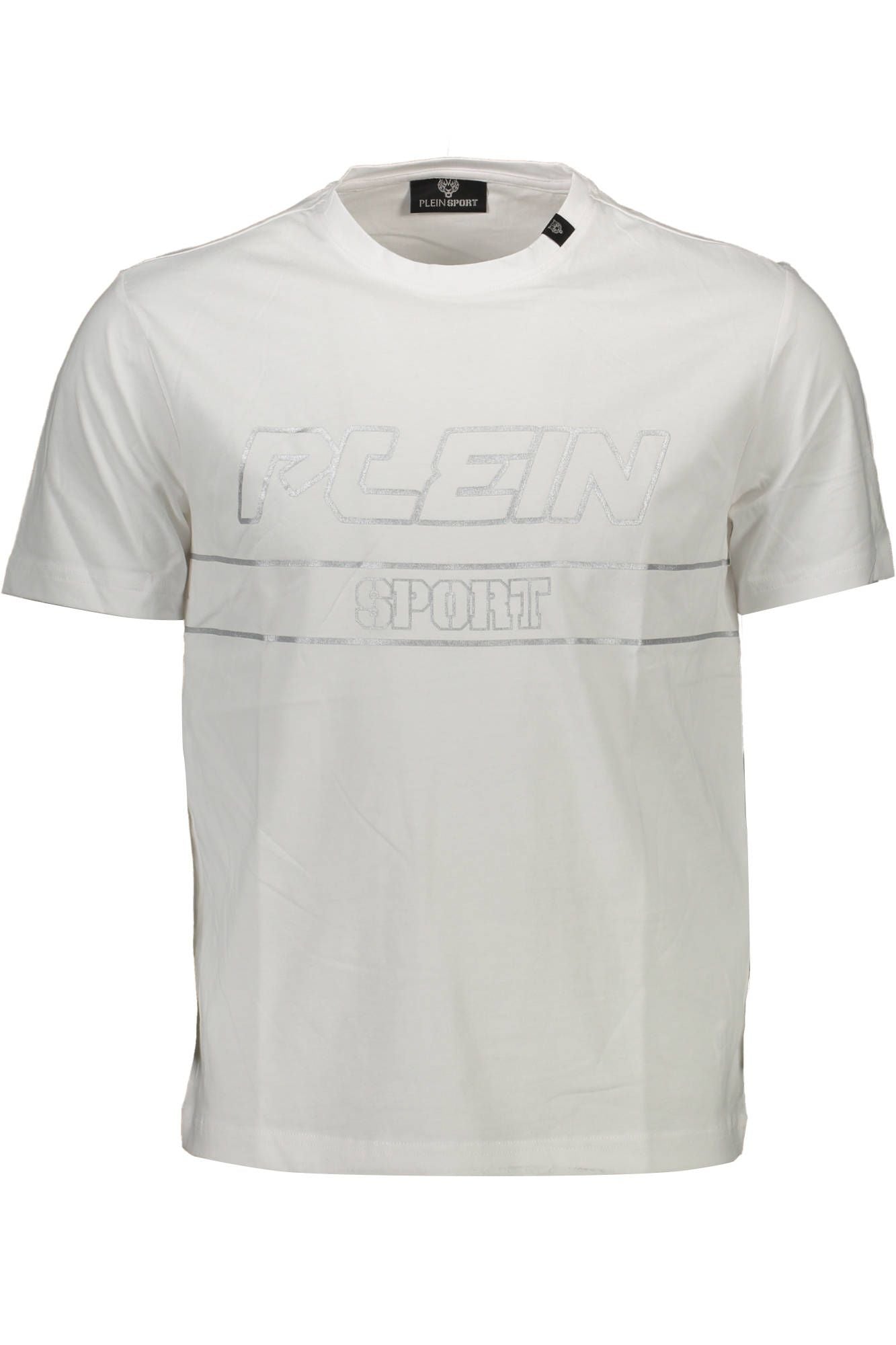 White Cotton Men T-Shirt