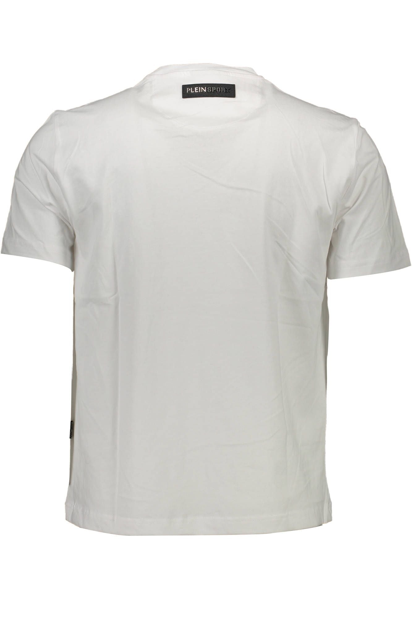 White Cotton Men T-Shirt