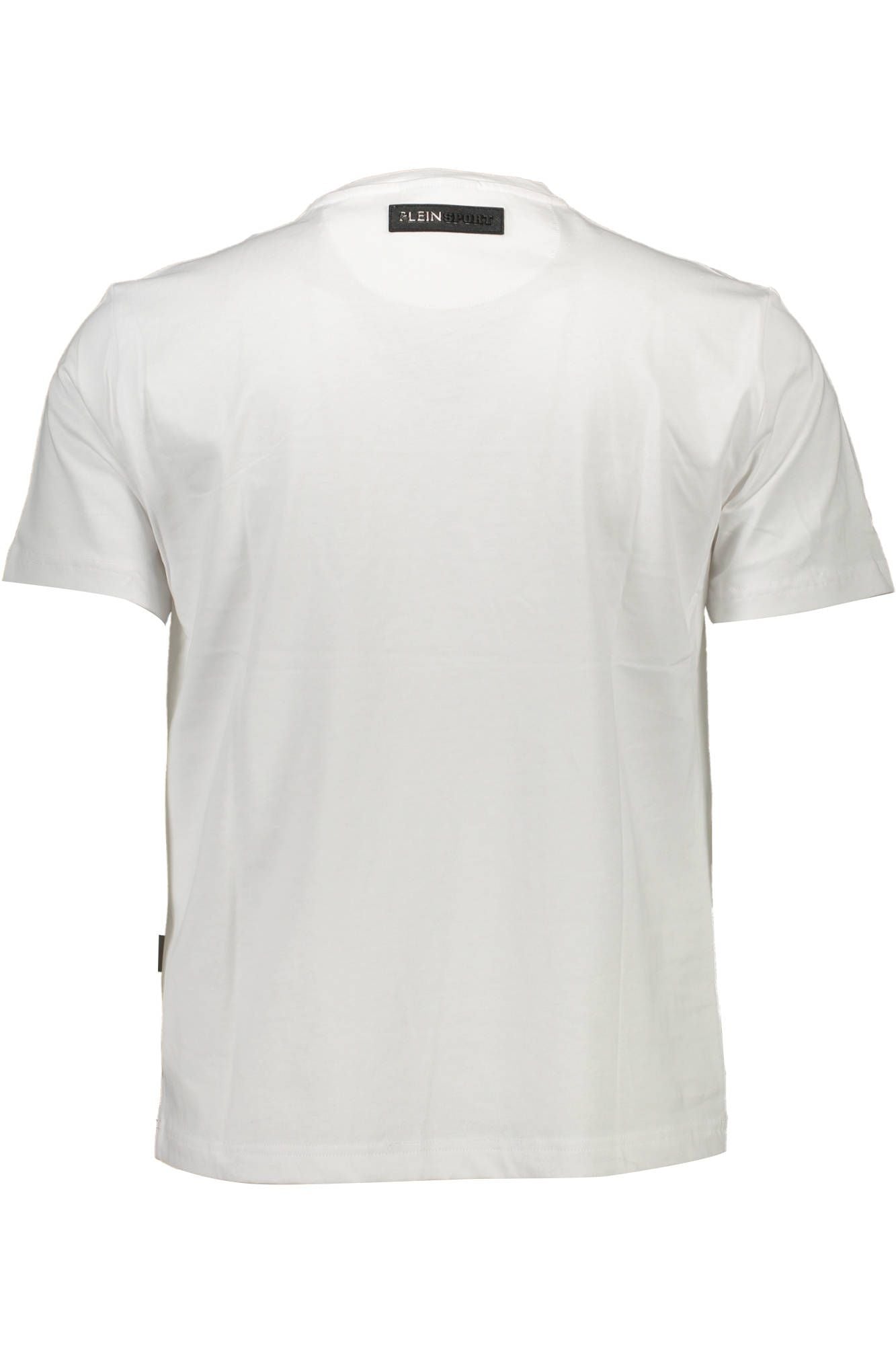 White Cotton Men T-Shirt