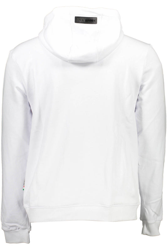 White Cotton Men Sweater