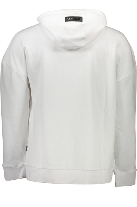 White Cotton Men Sweater