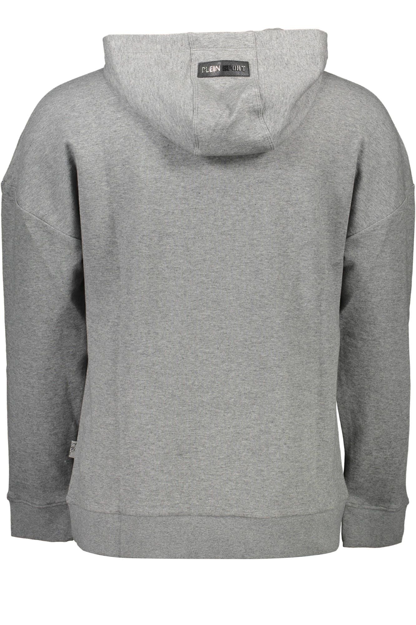 Gray Cotton Men Sweater