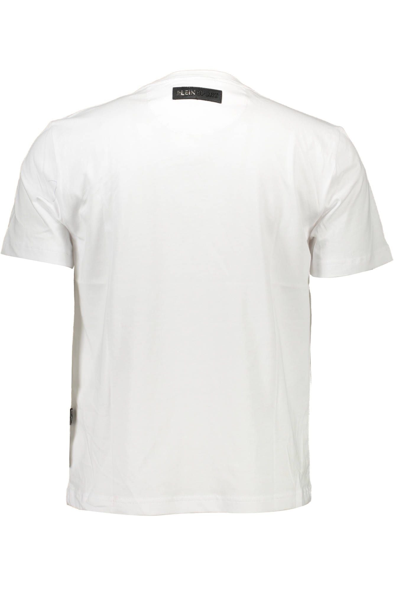 White Cotton Men T-Shirt