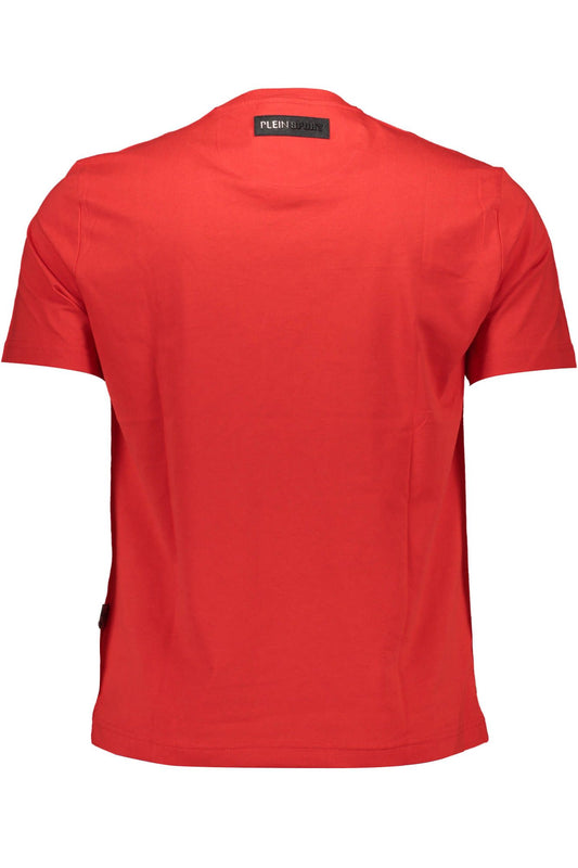 Red Cotton Men T-Shirt