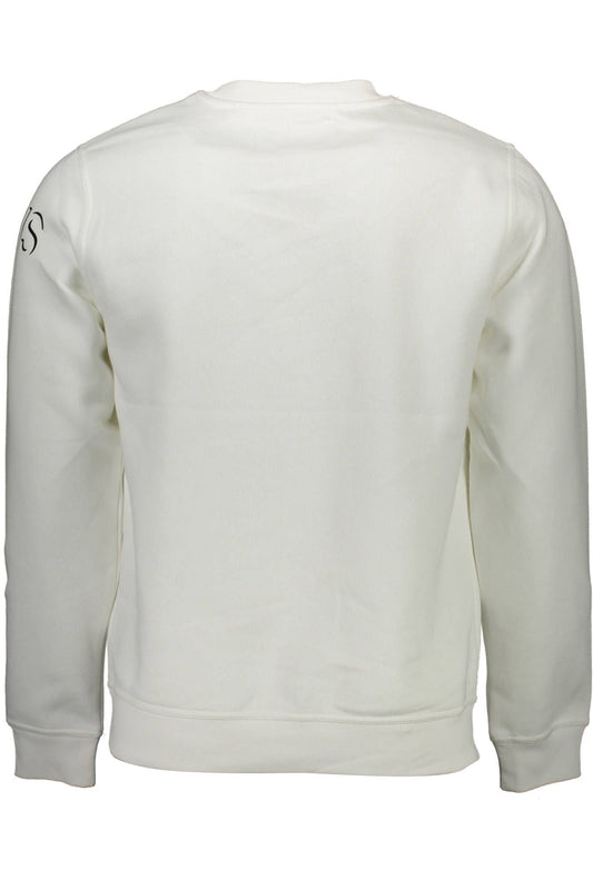 White Cotton Men Sweater