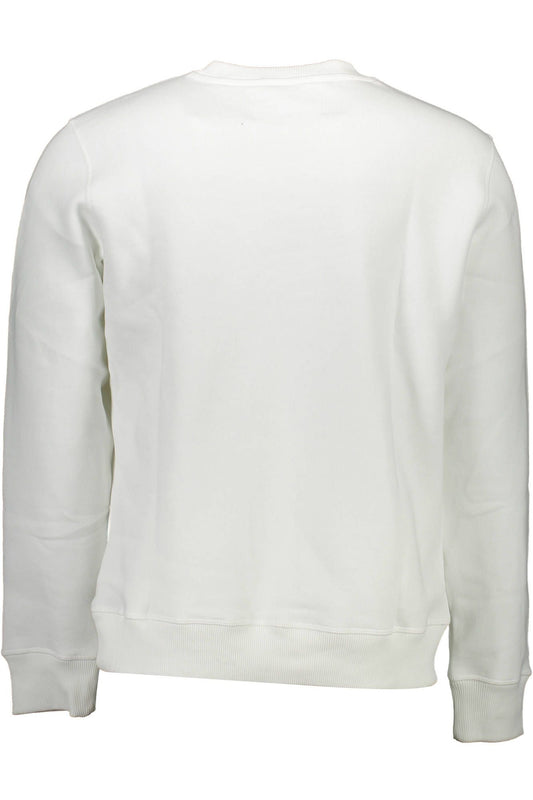 White Cotton Men Sweater