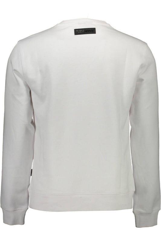 White Cotton Men Sweater