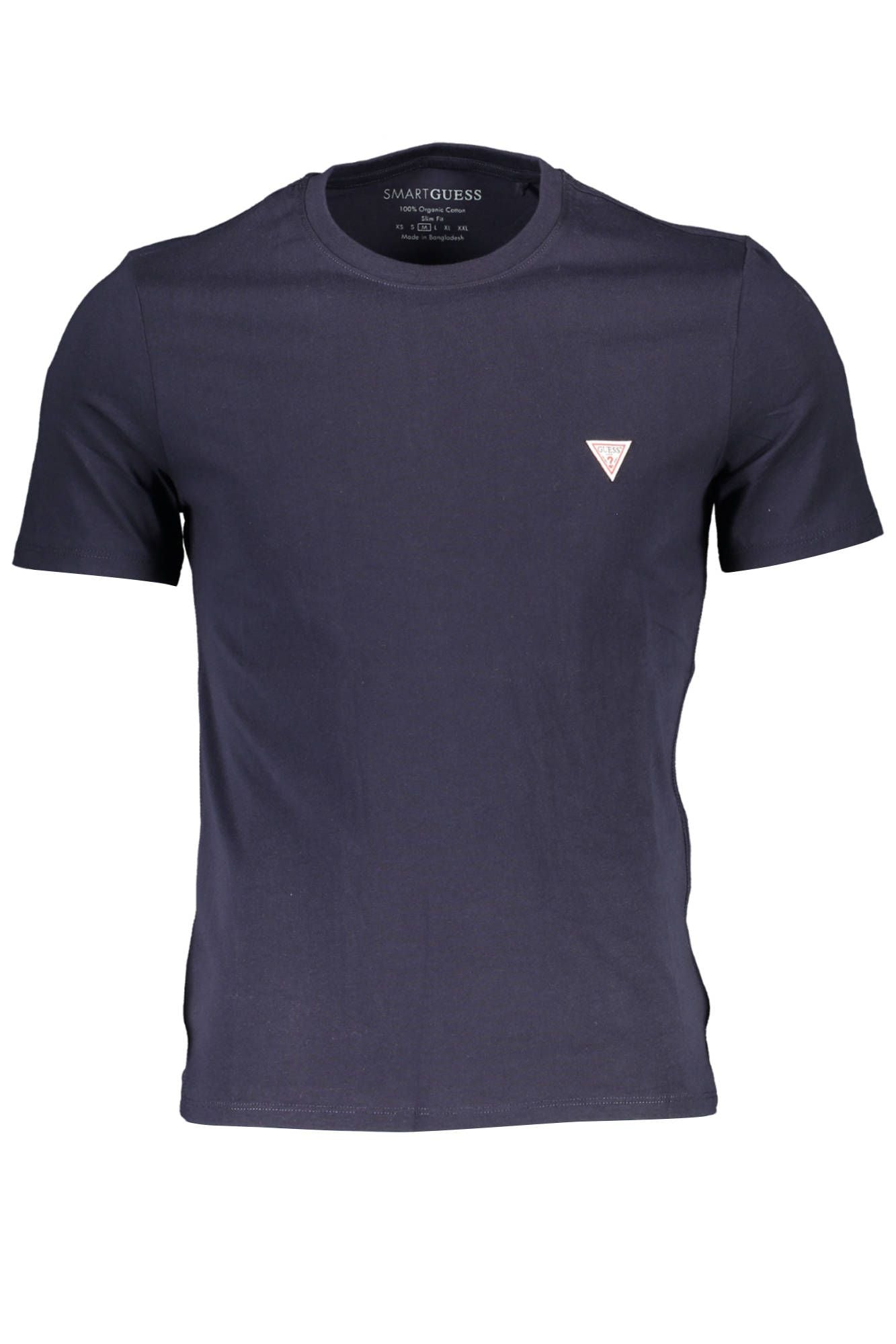 Blue Cotton Men T-Shirt