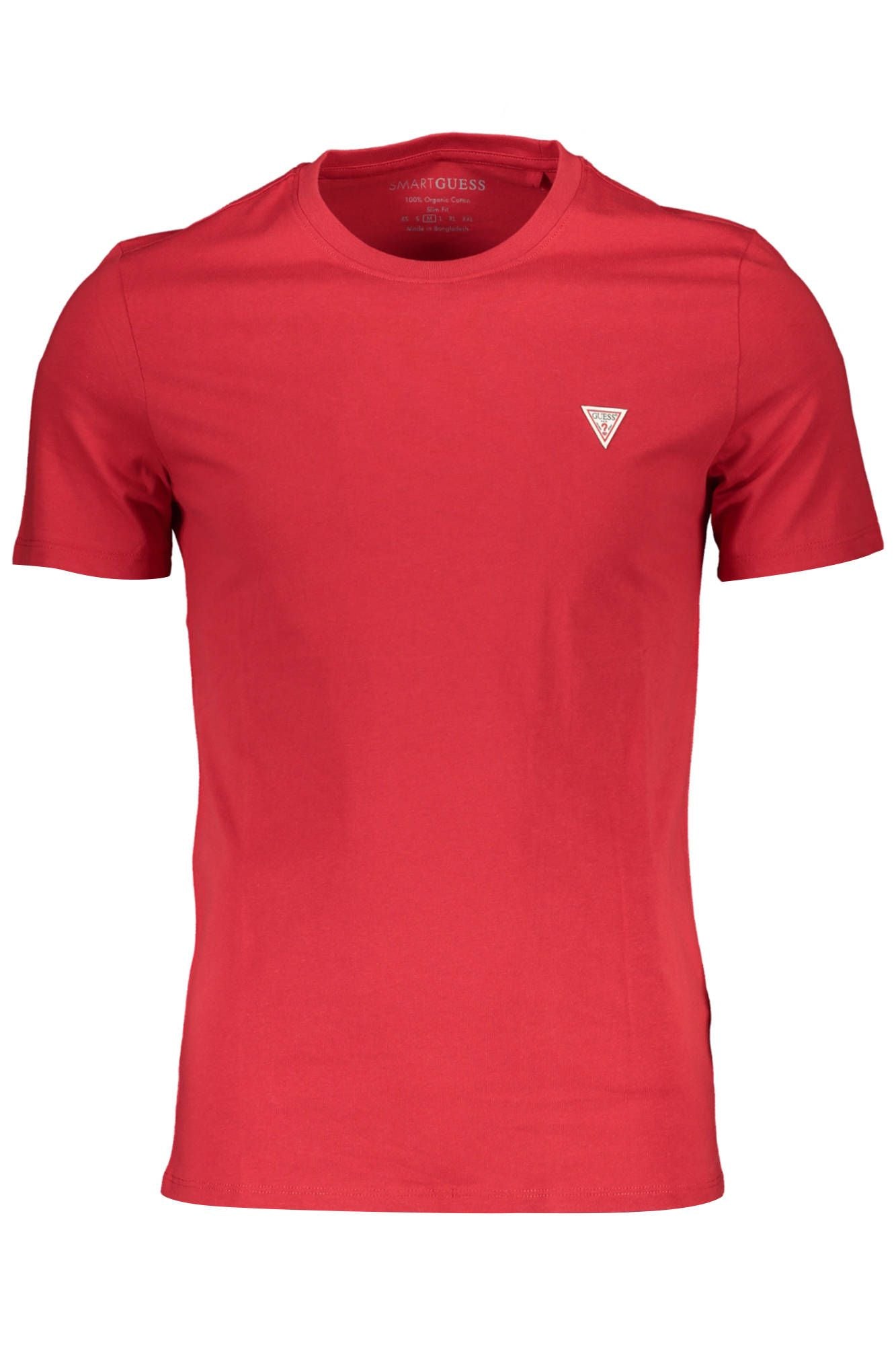 Red Cotton Men T-Shirt