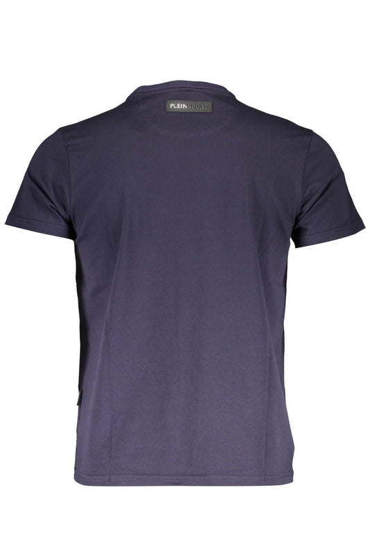 Blue Cotton Men TShirt