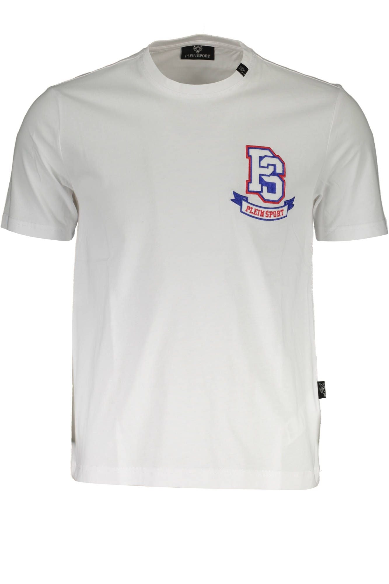 White Cotton Men T-Shirt