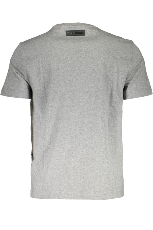 Gray Cotton Men TShirt