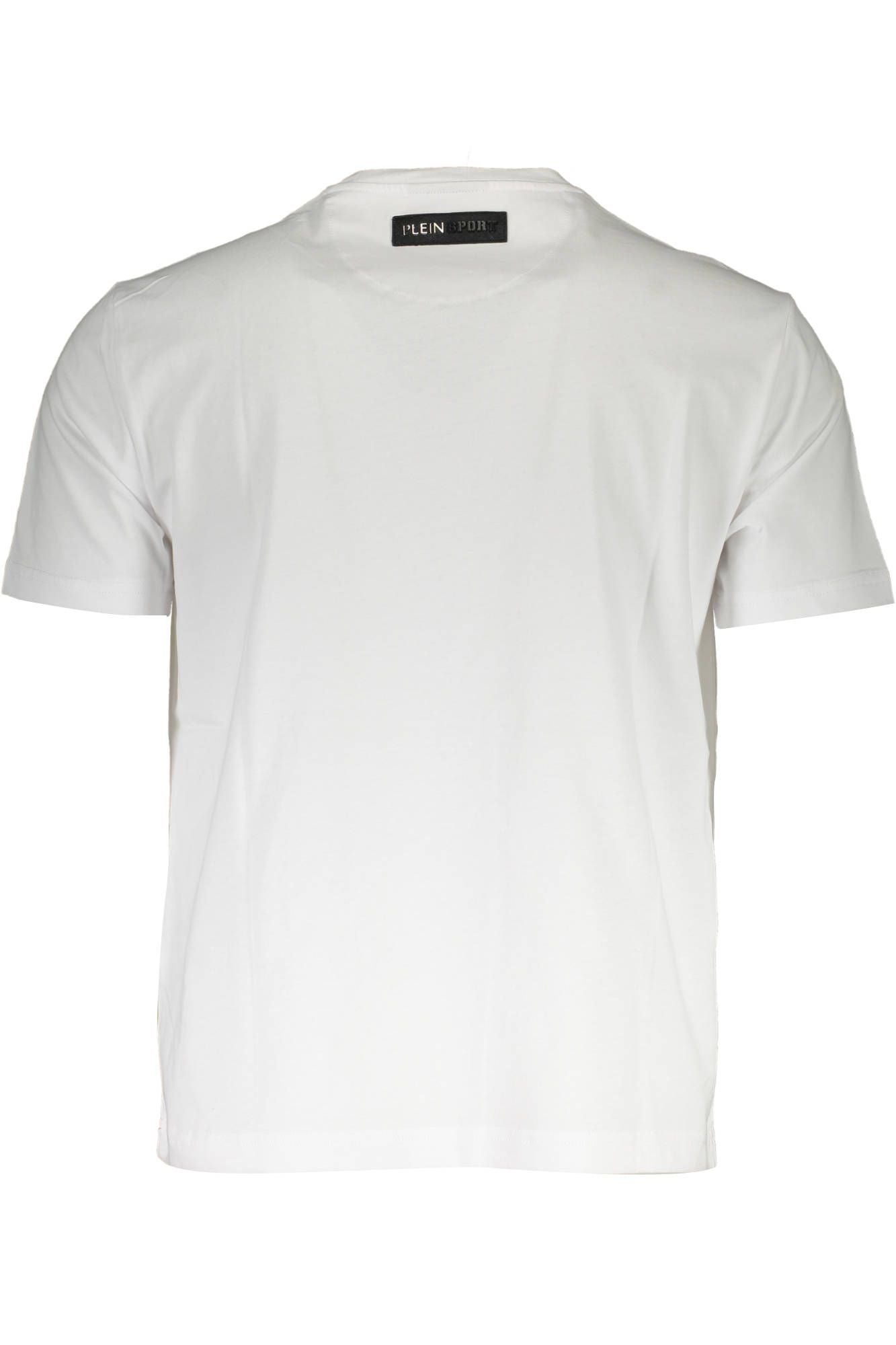 White Cotton Men T-Shirt