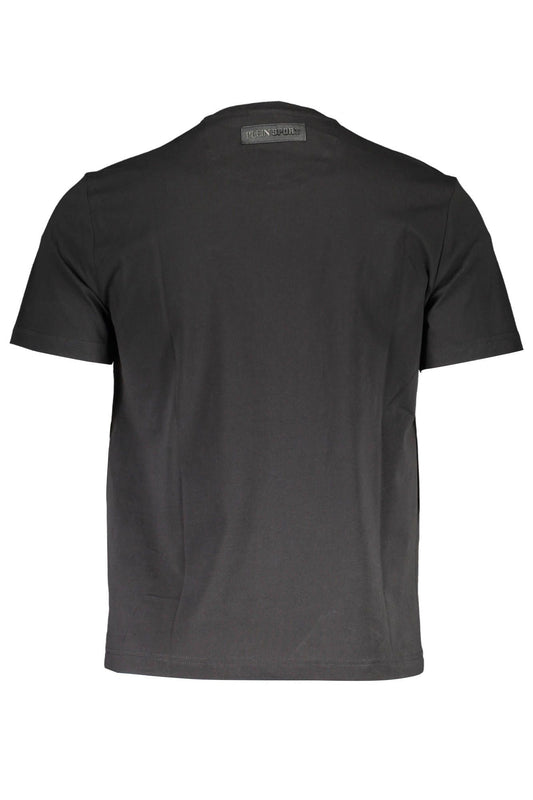 Black Cotton Men TShirt
