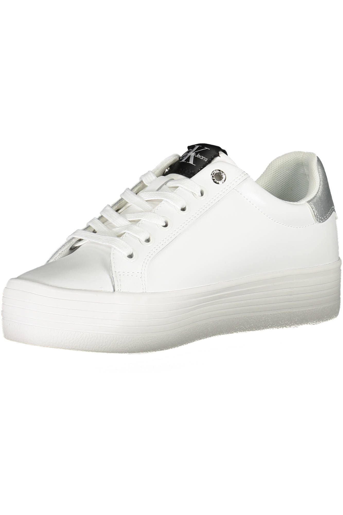White Leather Women Sneaker