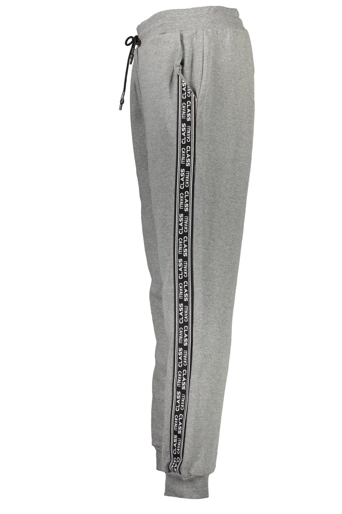 "Gray Cotton Men Sports Trouser"