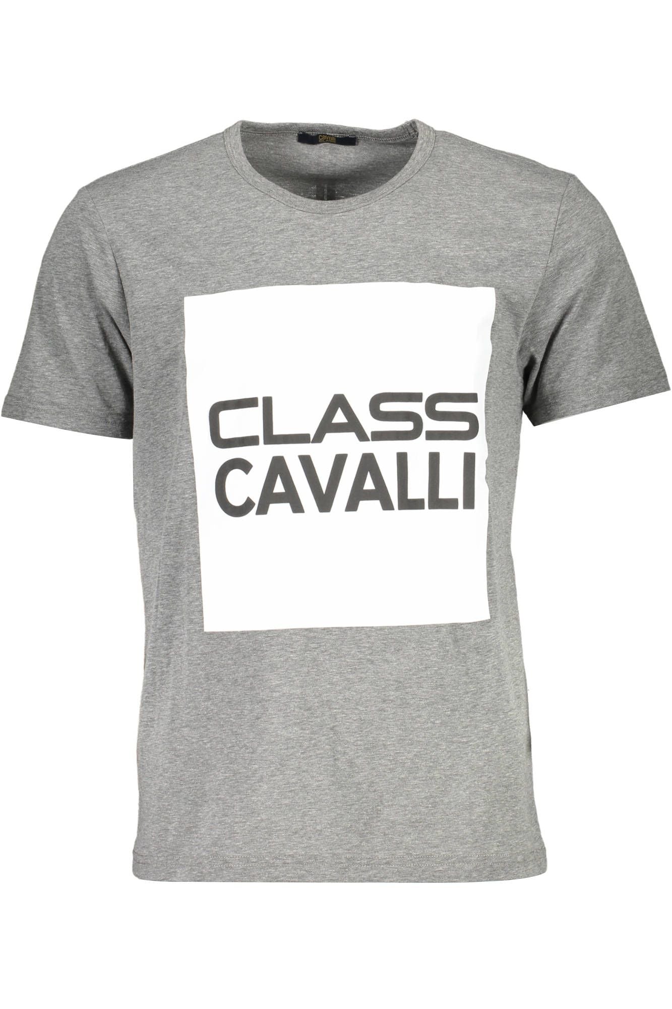 Gray Cotton Men T-Shirt