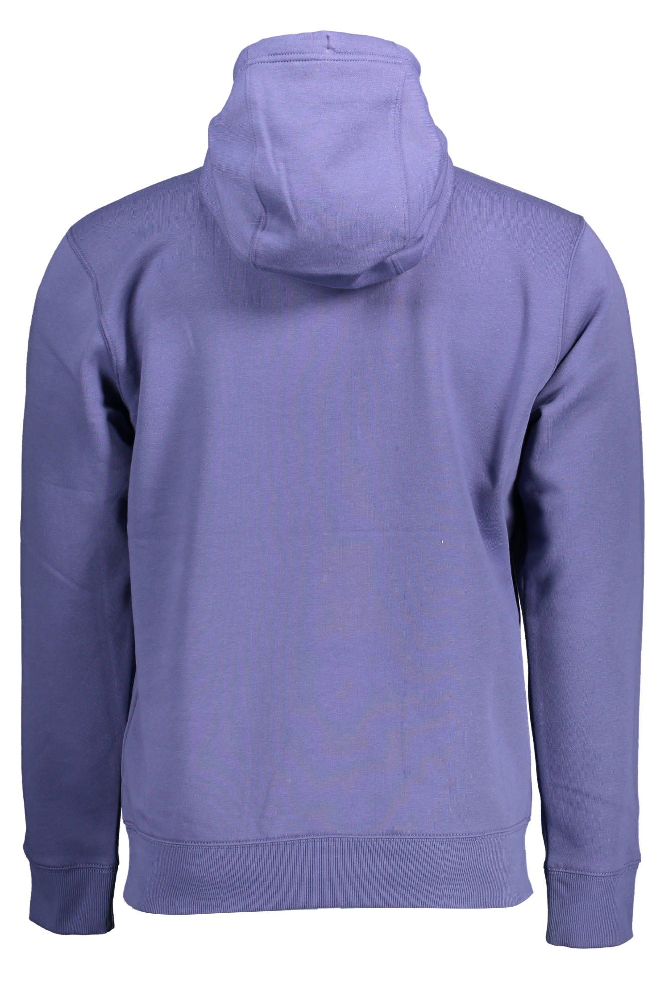 Blue Cotton Men Sweater