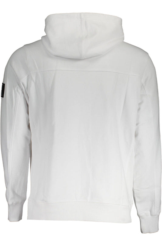 White Cotton Men Sweater