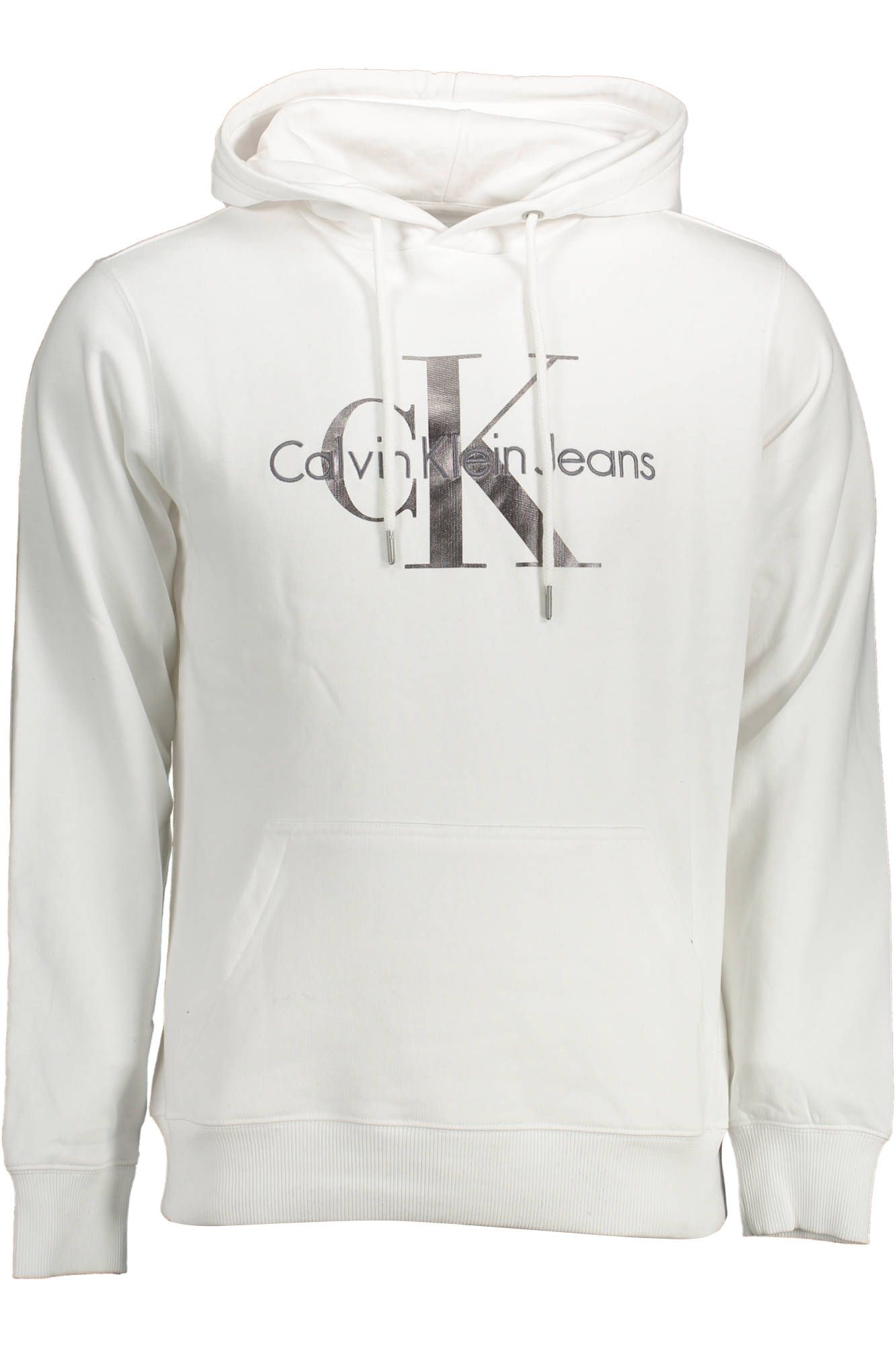 White Cotton Men Sweater
