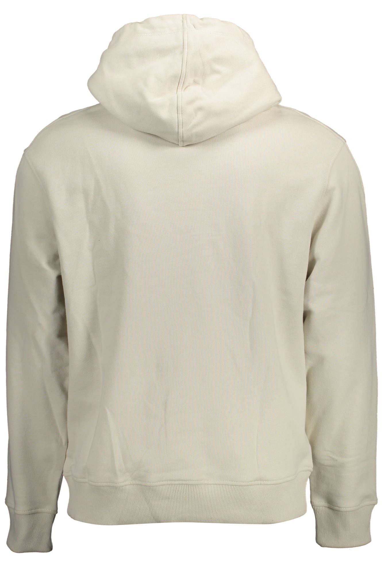 Beige Cotton Men Sweater