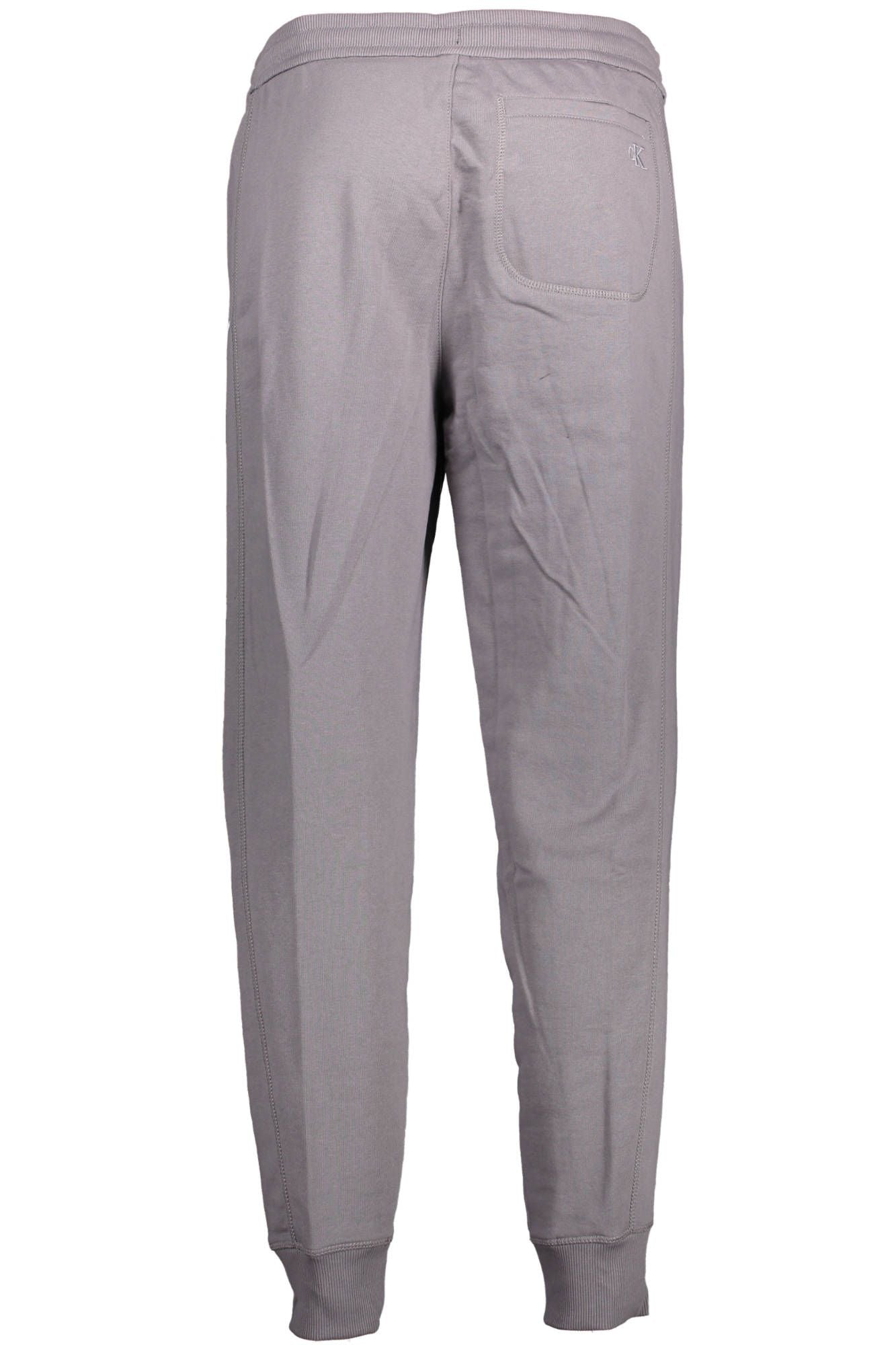 Gray Cotton Men Pants