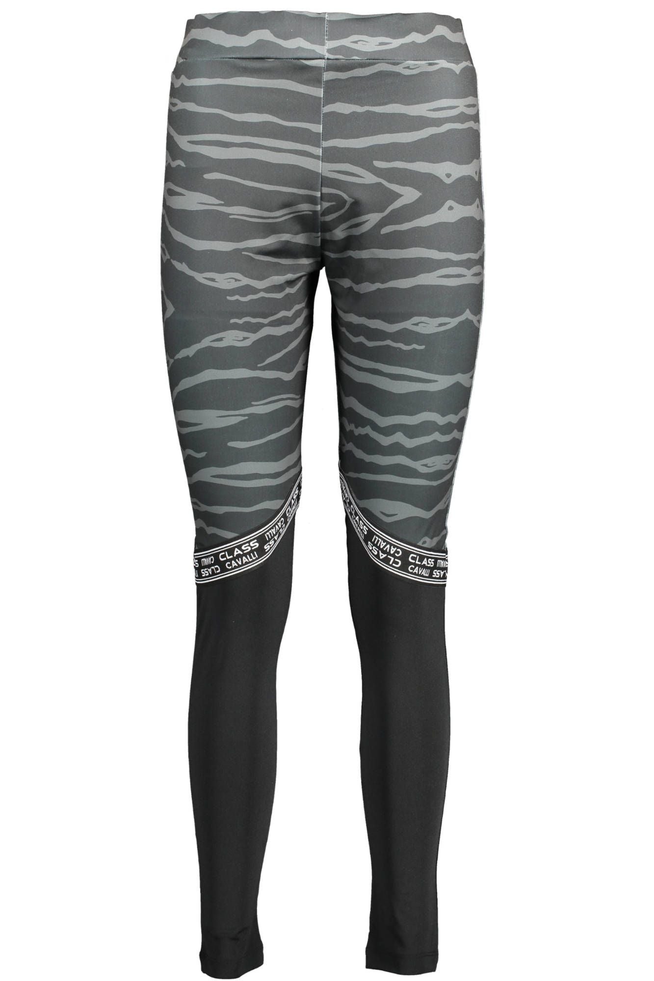 Black Polyester Women Legging
