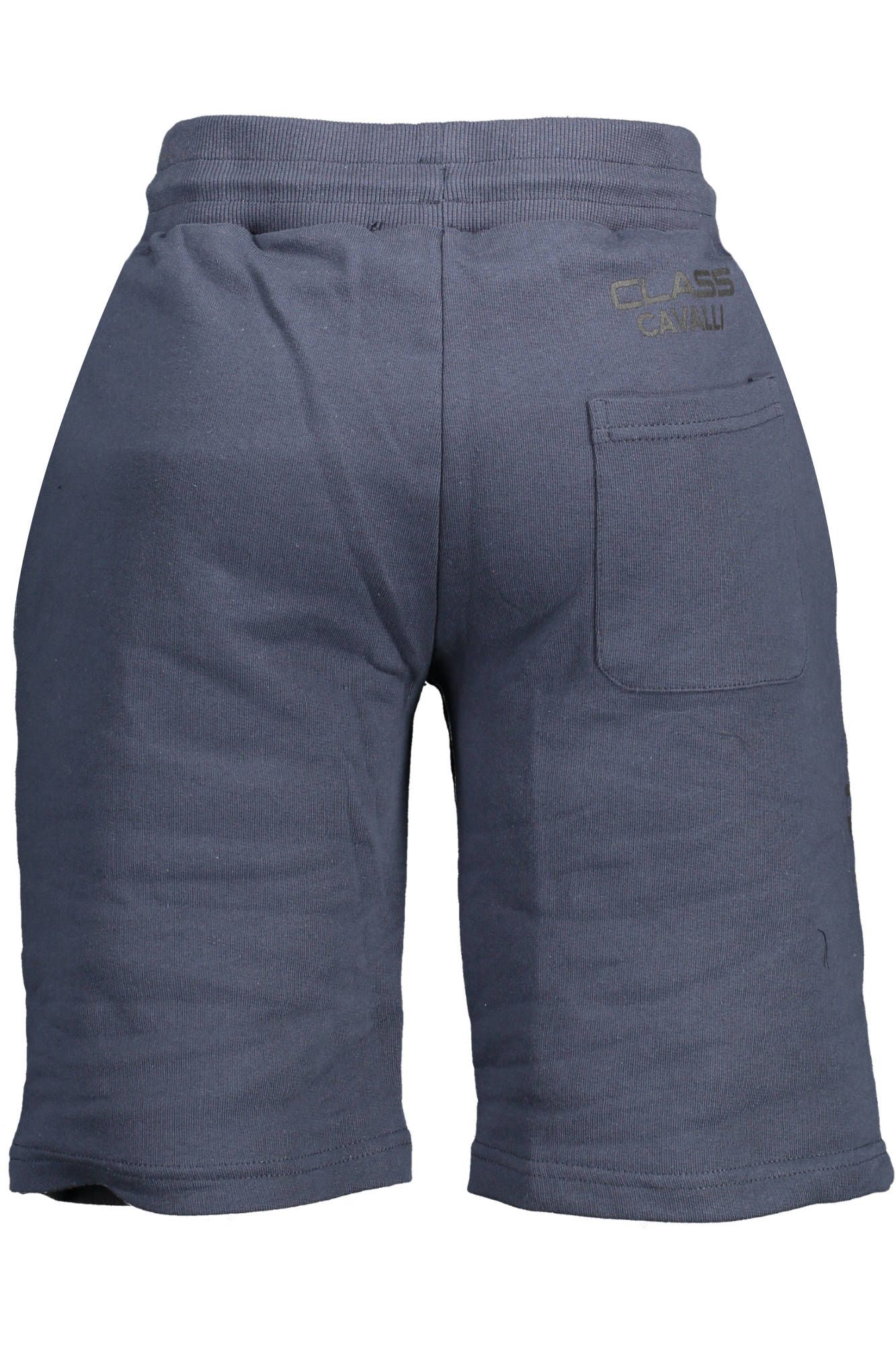 Blue Cotton Men Short
