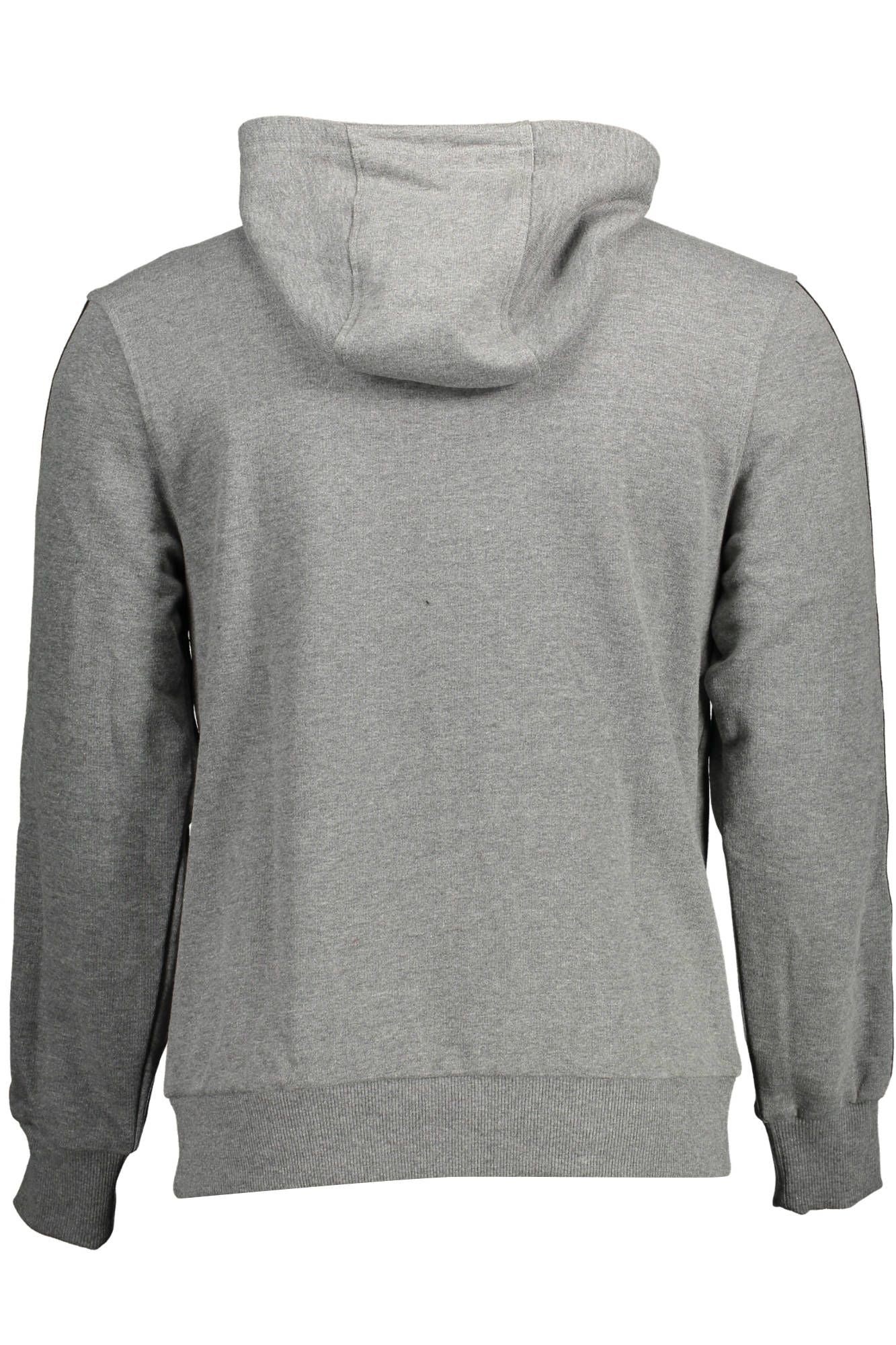 Gray Cotton Men Sweater