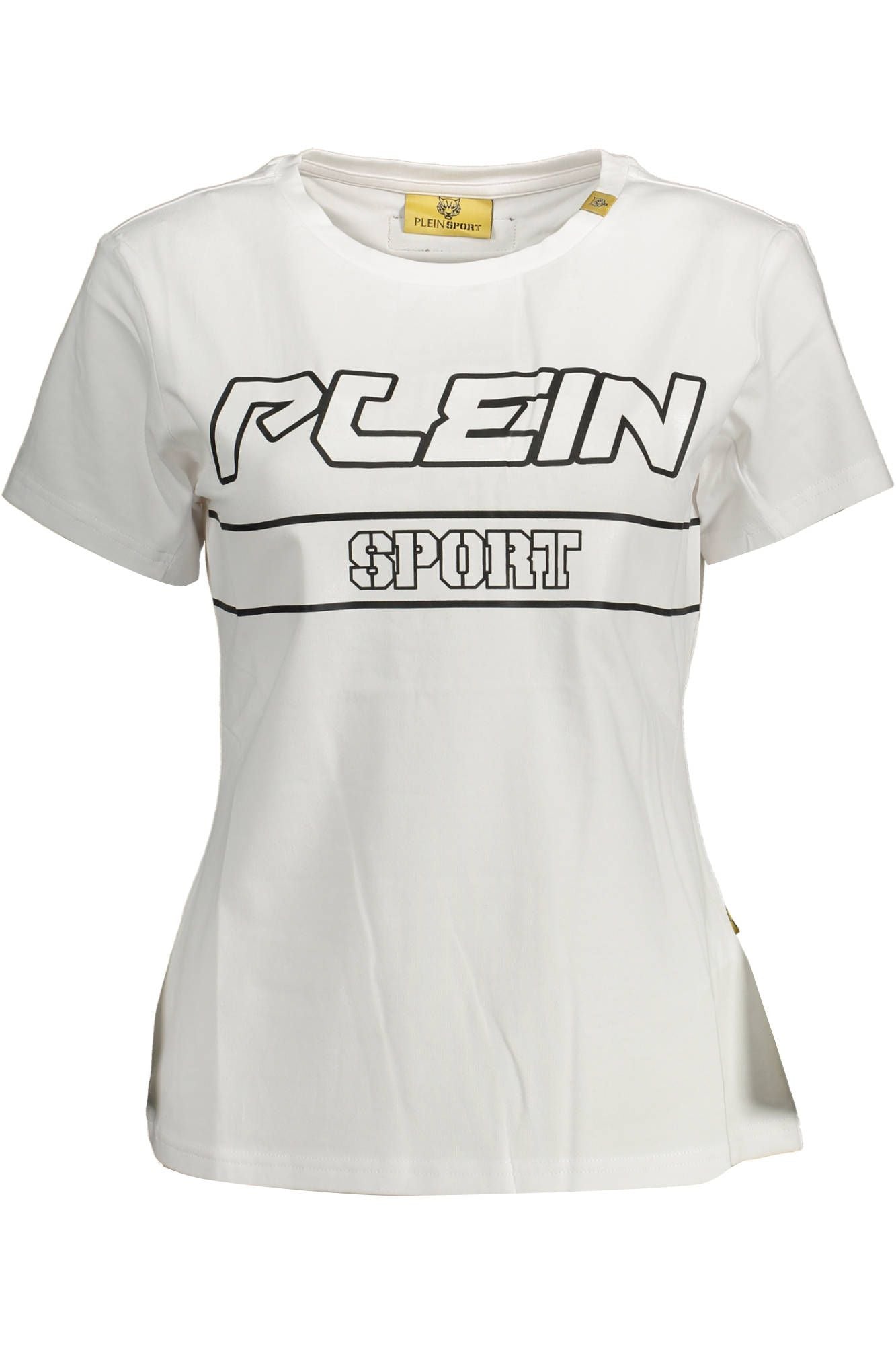 White Cotton Women T-Shirt