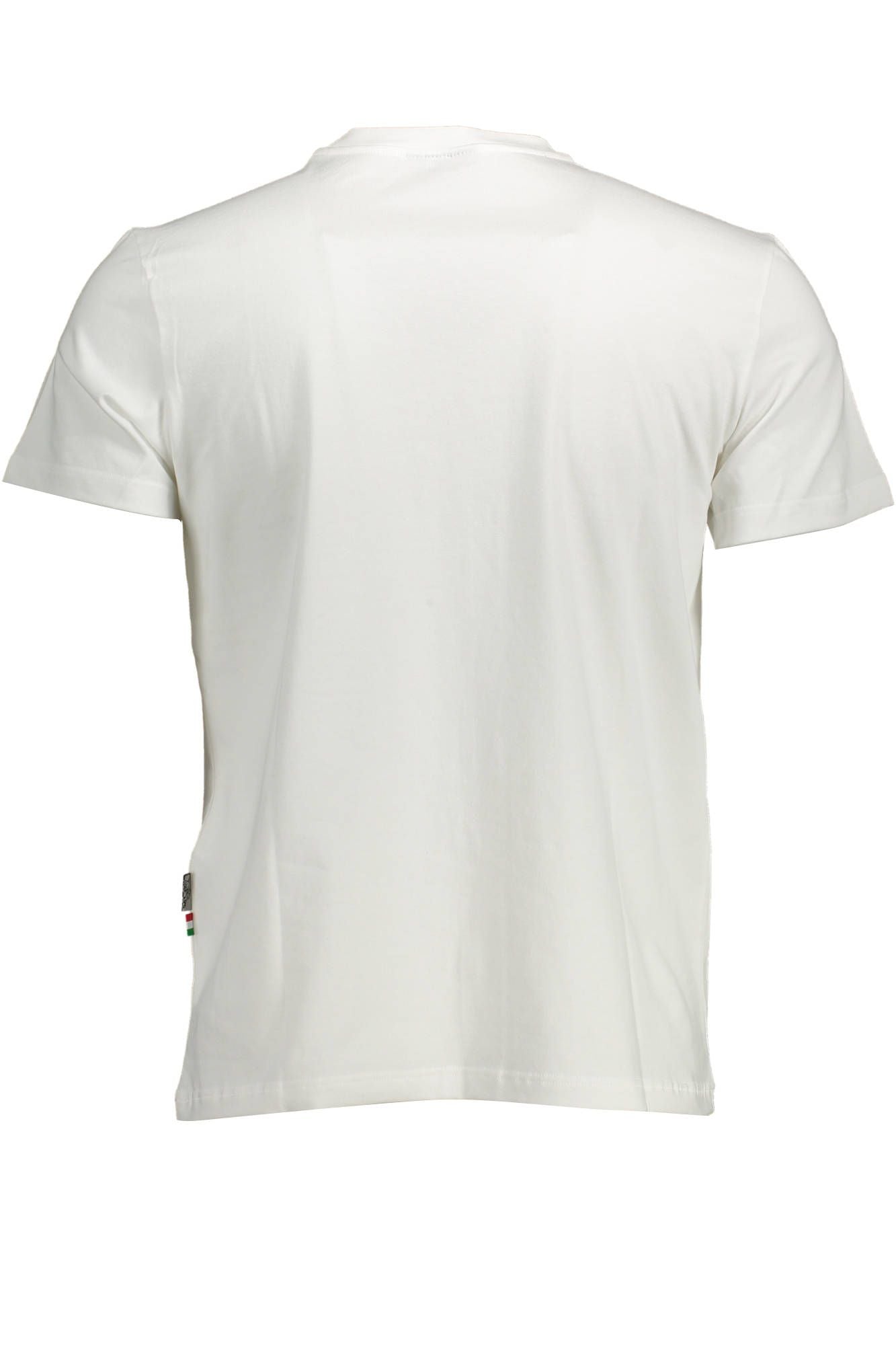 White Cotton Men T-Shirt