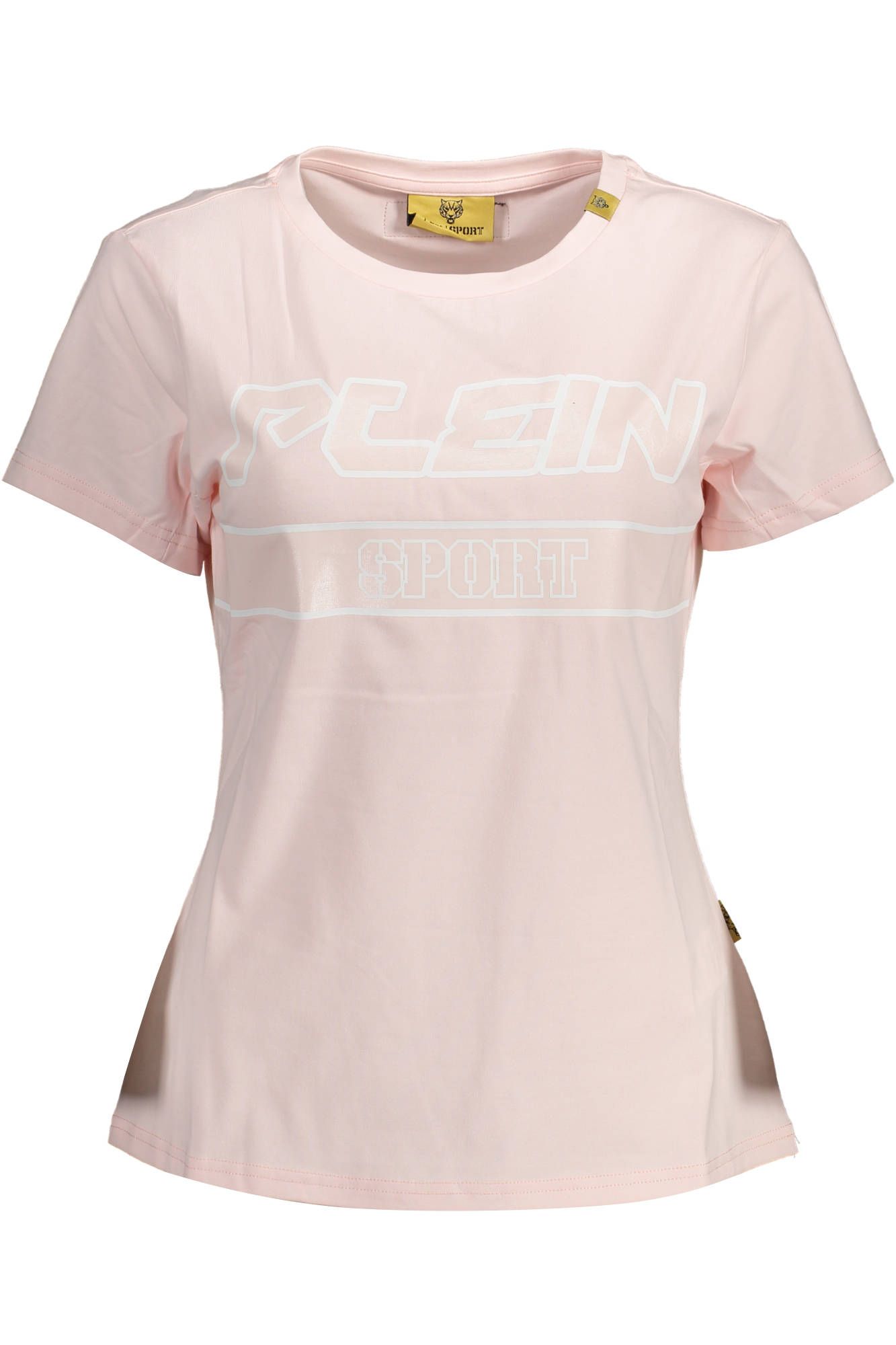 Pink Cotton Women T-Shirt