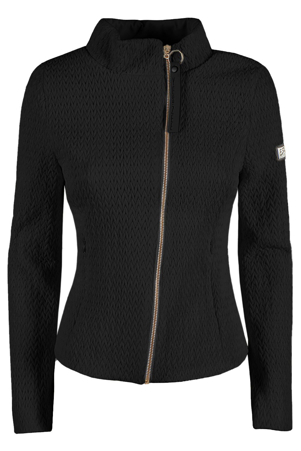 Black Nylon Women Jacket