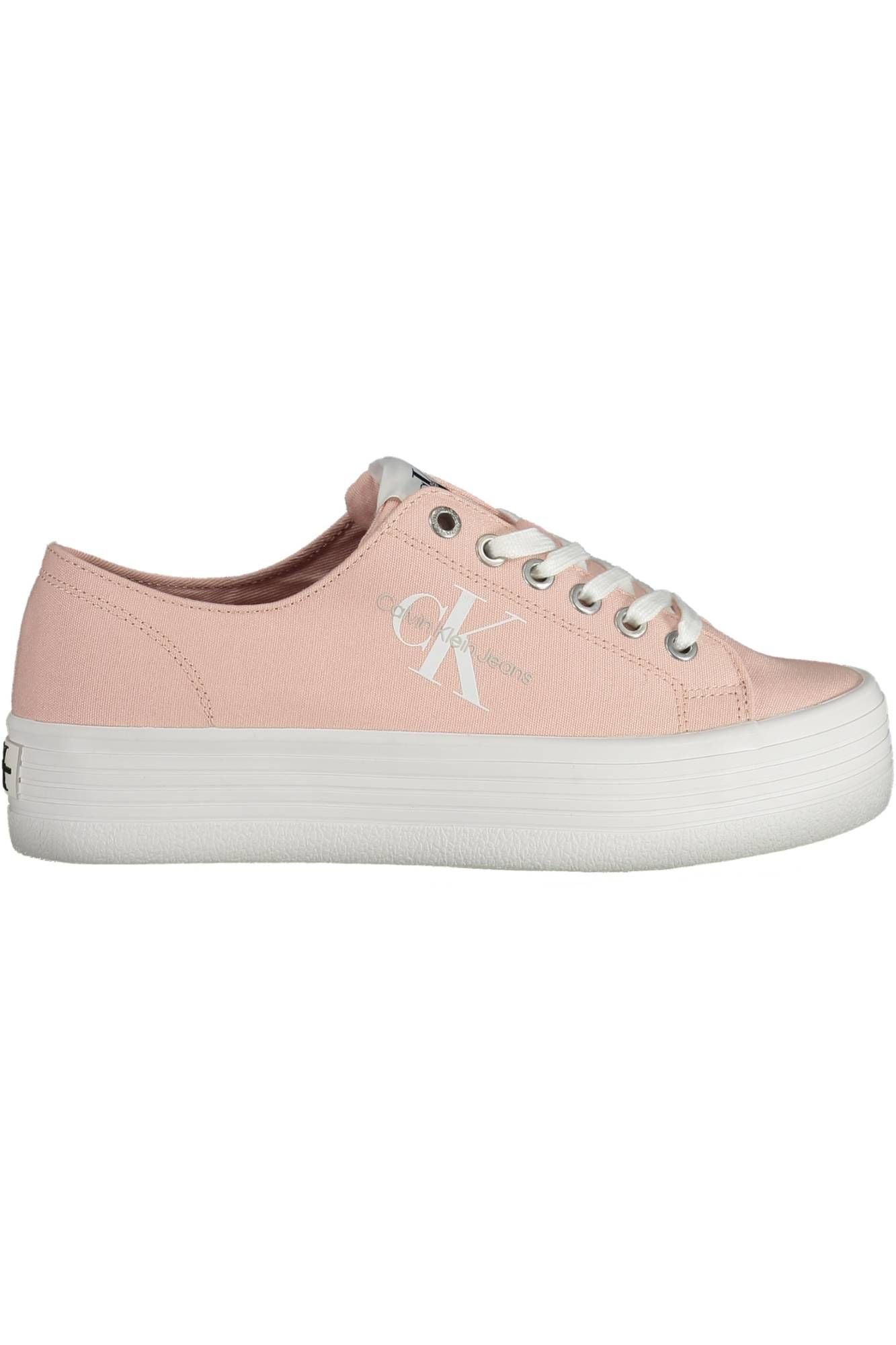 Pink Cotton Women Sneaker