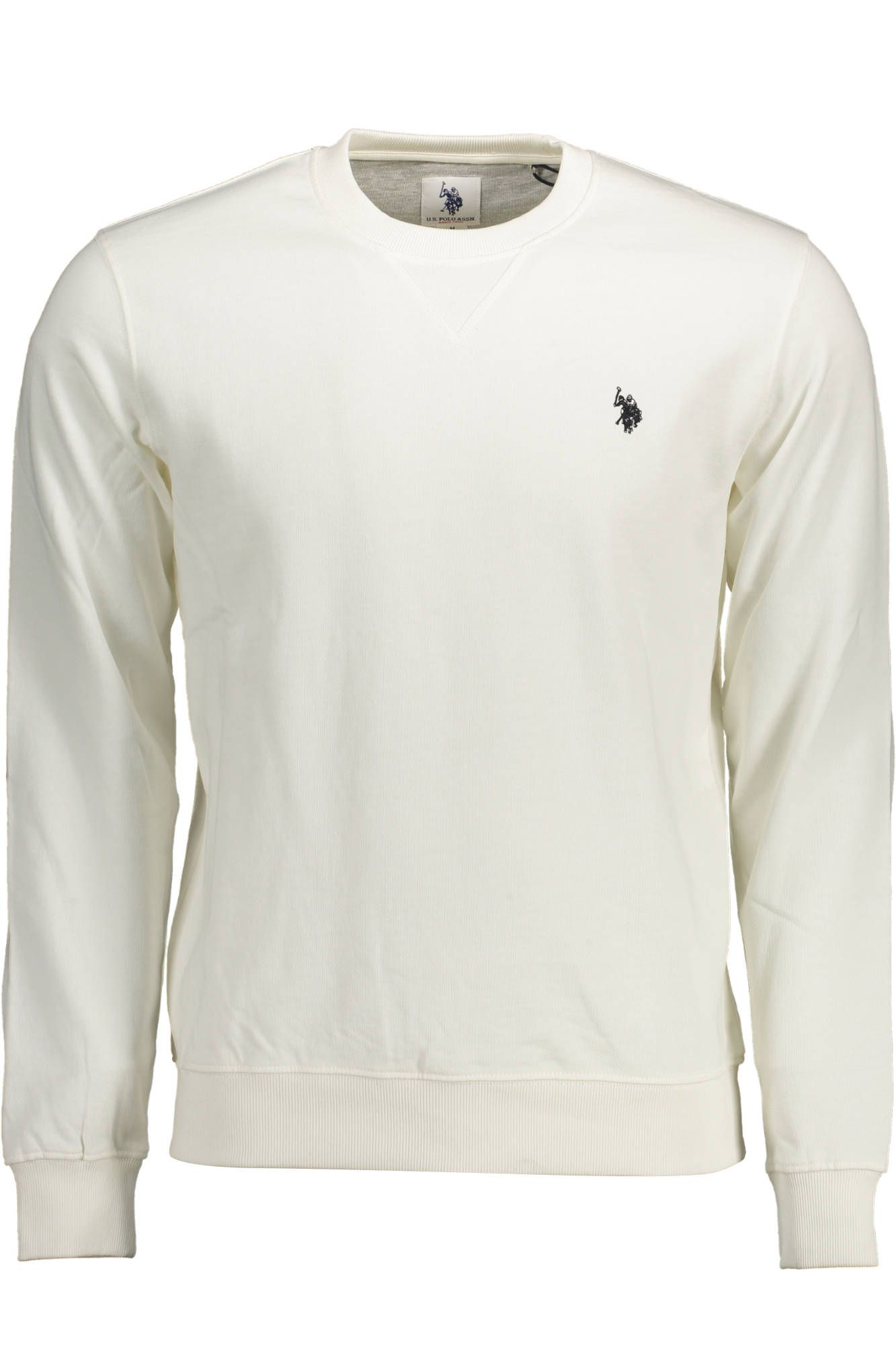White Cotton Men Sweater
