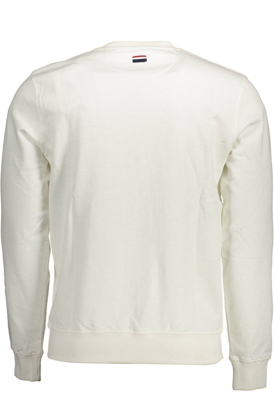 White Cotton Men Sweater