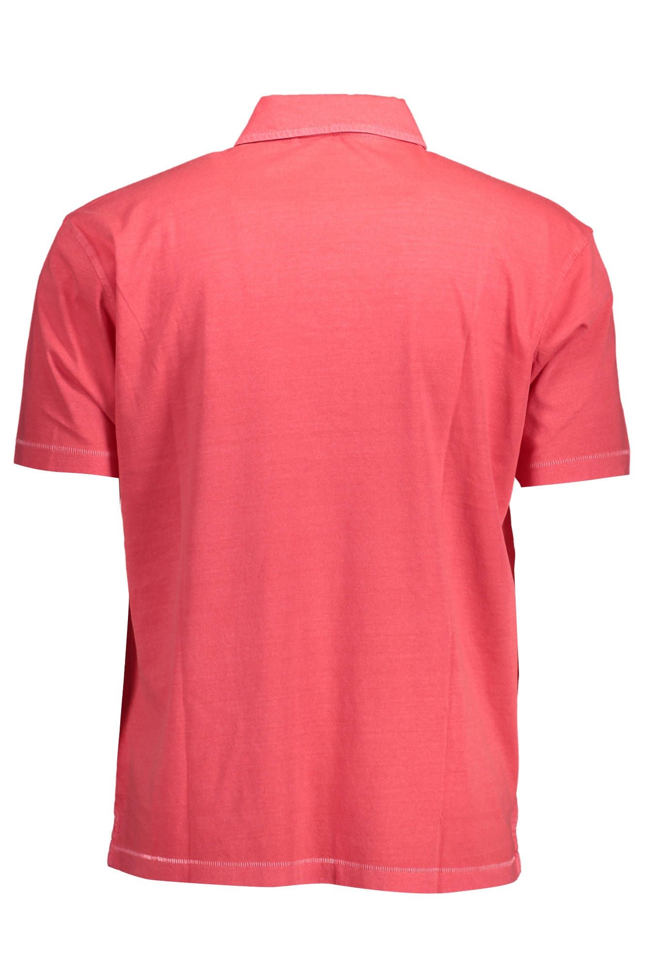 Pink Cotton Mens Polo Shirt