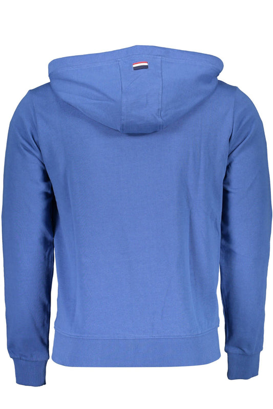 Blue Cotton Men's Sweater